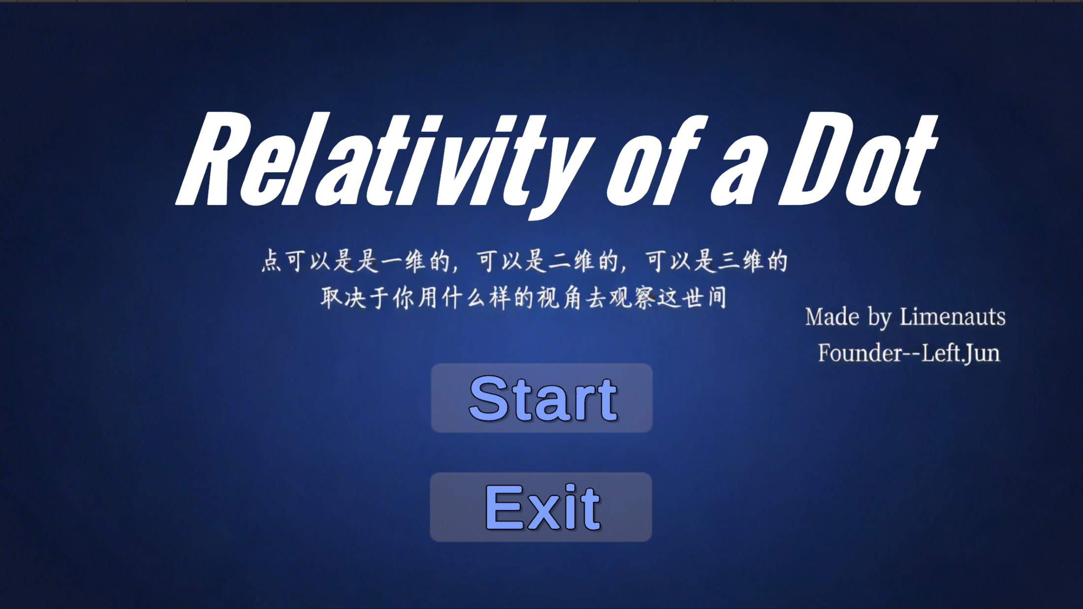 Featured image of project Relativity of a Dot